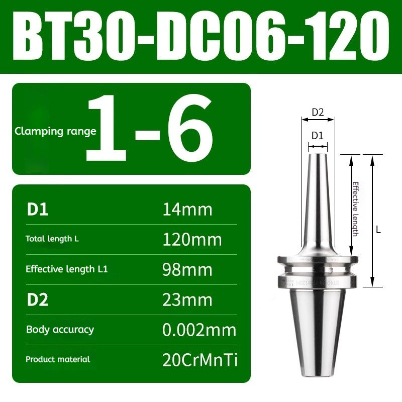 10045 BT30/BT40/BT50-DC high precision back-pull tool holder Shandong Denso Pricision Tools Co.,Ltd.